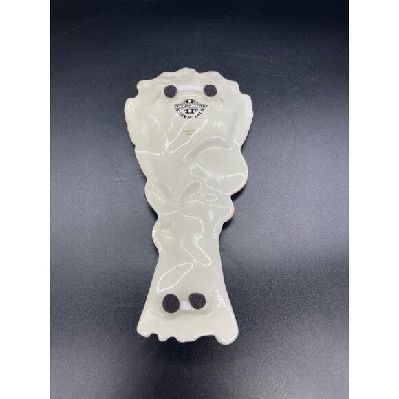 Fitz & Floyd Spoon Rest Papa Paisano Italian 9" Retired - Picture 3 of 6